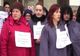 Zeci de grefieri din Giurgiu au protestat față de eliminarea pensiilor speciale