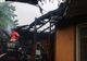 Incendiu violent în Giurgiu, din cauza jarului nestins 