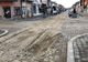 Lucrări de mântuială pe strada Gării, din Giurgiu. Autoritățile intervin și cheamă firmele constructoare la raport