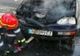 Incendiu la un autoturism în Vama Giurgiu