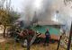 Incendiu violent la o gospodărie din localitatea Pietrele. Pompierii intervin