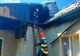 Incendiu la o casă din Giurgiu. Două persoane au suferit atac de panică